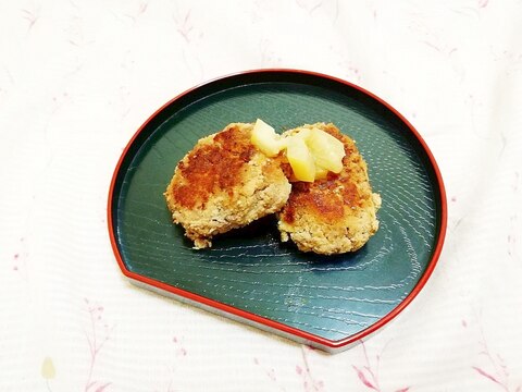 塩レモン風味♪おからハンバーグ